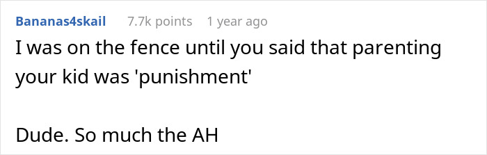 Man Refuses To Watch Daughter On Wife’s Night Out: “A Form Of Punishment” Man Refuses To Watch Daughter On Wife’s Night Out: “A Form Of Punishment”