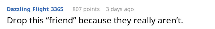 Comment on a social media post discussing a woman buying a swing set and friend accusing her of flexing wealth. Comment on a social media post discussing a woman buying a swing set and friend accusing her of flexing wealth.