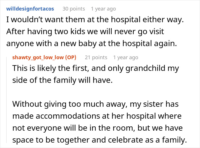 Reddit user discusses banning family from birth due to poor treatment of pregnant wife and demanding an apology first. Reddit user discusses banning family from birth due to poor treatment of pregnant wife and demanding an apology first.