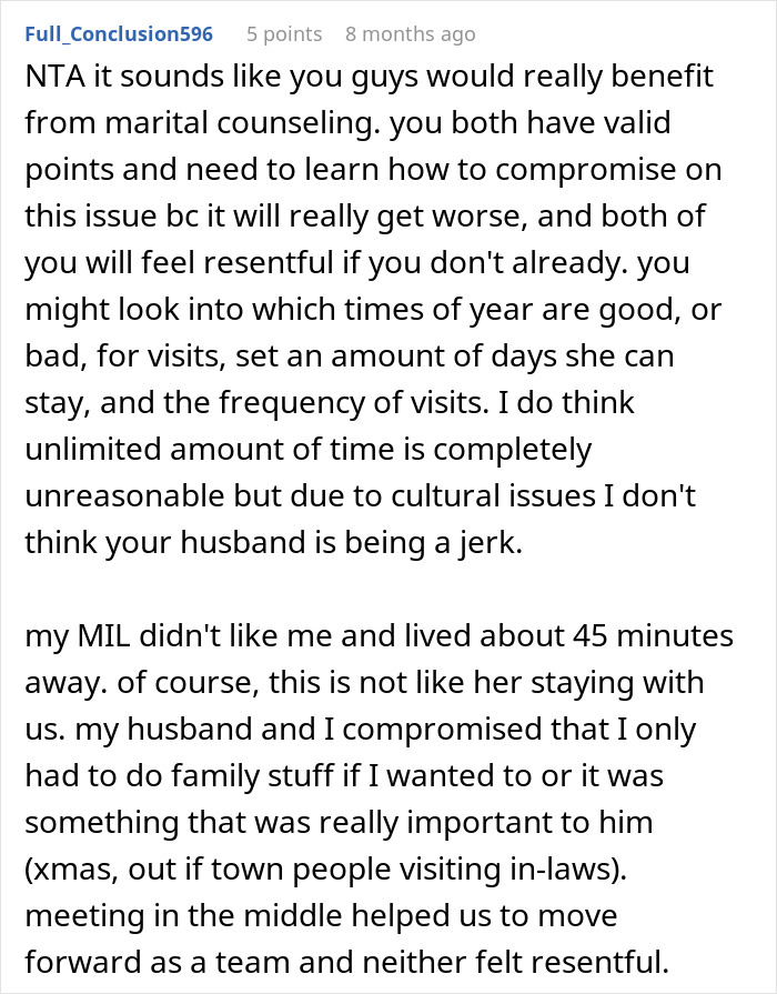 “She’s On Vacation At Everyone Else’s Expense”: Woman Wants MIL Gone, Husband Interferes “She’s On Vacation At Everyone Else’s Expense”: Woman Wants MIL Gone, Husband Interferes