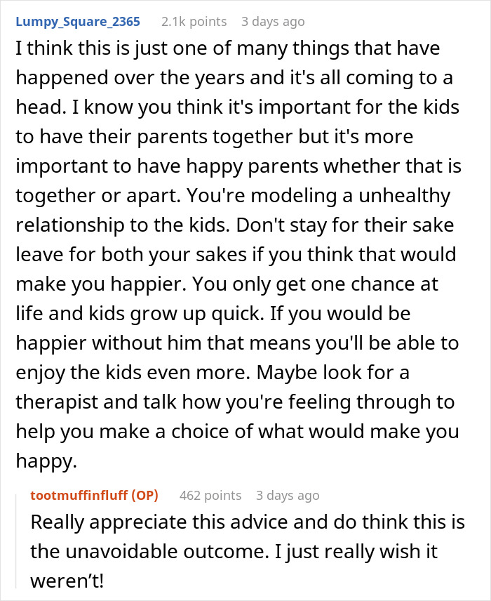 Reddit comment thread discussing a man's anniversary plan with his mom, causing relationship tension. Reddit comment thread discussing a man's anniversary plan with his mom, causing relationship tension.