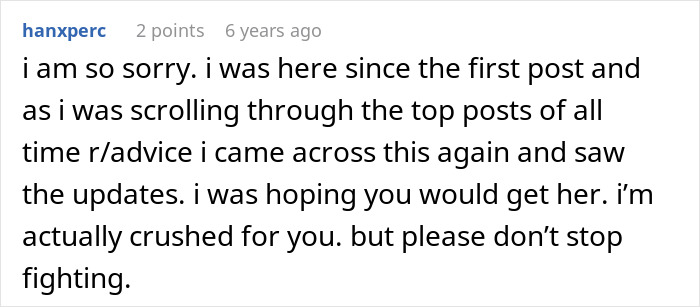Text conversation expressing support after a woman leaves her daughter with a friend and disappears. Text conversation expressing support after a woman leaves her daughter with a friend and disappears.
