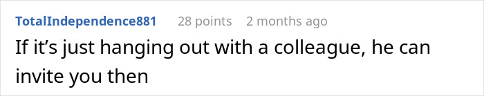 Comment discussing suspicion after husband’s late-night drinks with coworker, revealing wife learns the truth. Comment discussing suspicion after husband’s late-night drinks with coworker, revealing wife learns the truth.