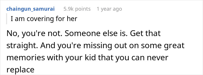 Man Refuses To Watch Daughter On Wife’s Night Out: “A Form Of Punishment” Man Refuses To Watch Daughter On Wife’s Night Out: “A Form Of Punishment”