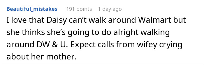 Comment about MIL situation and unexpected positive outcome, discussing vacation plans and family dynamics. Comment about MIL situation and unexpected positive outcome, discussing vacation plans and family dynamics.