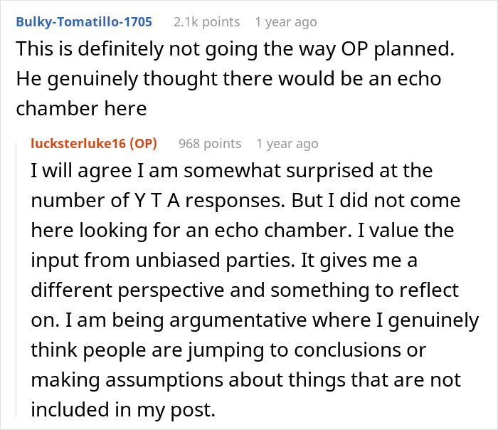 Man Refuses To Watch Daughter On Wife’s Night Out: “A Form Of Punishment” Man Refuses To Watch Daughter On Wife’s Night Out: “A Form Of Punishment”