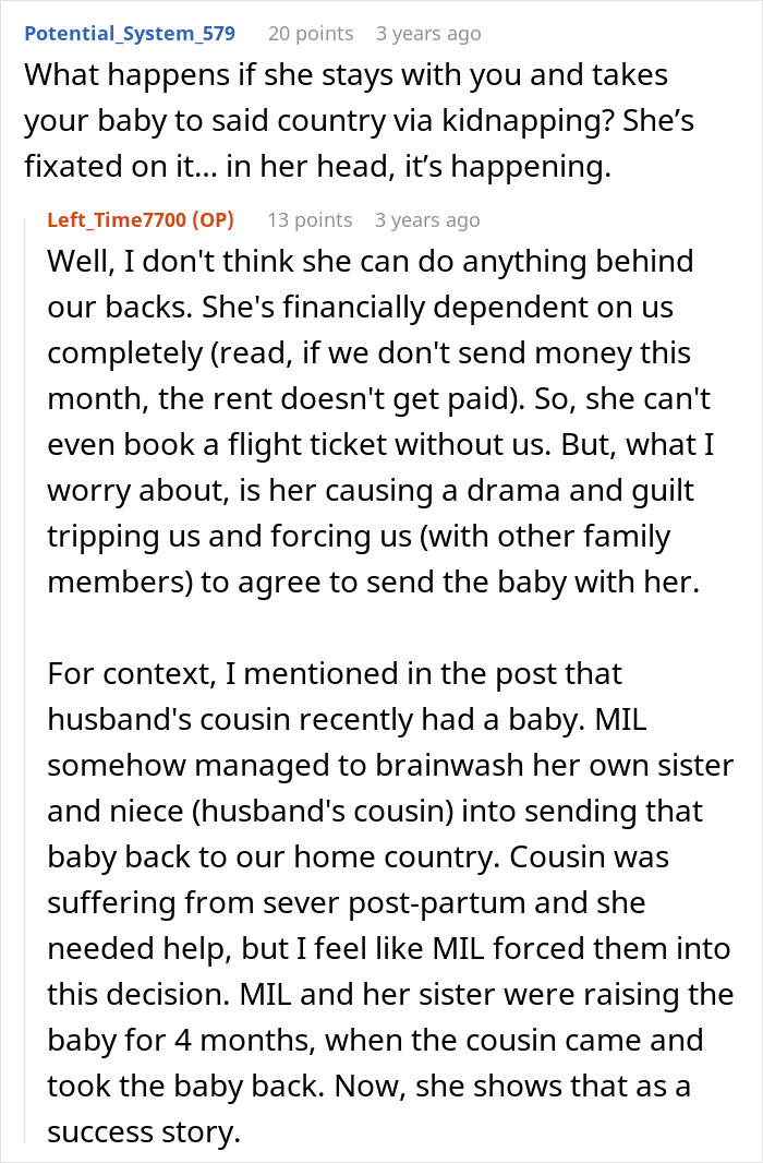 Conversation about MIL's unsettling baby comment, causing worry and fear. Conversation about MIL's unsettling baby comment, causing worry and fear.