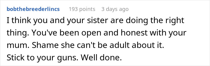 Supportive comment on kids being open about their feelings towards a controlling stepdad. Supportive comment on kids being open about their feelings towards a controlling stepdad.