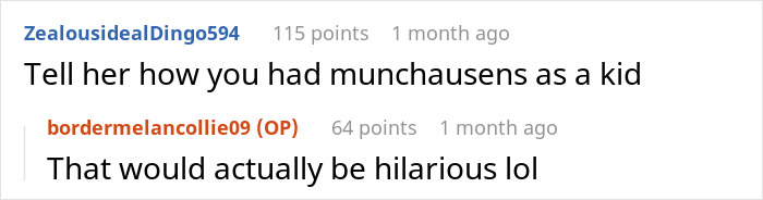 Chat exchange about disease anxieties and a humorous response. Chat exchange about disease anxieties and a humorous response.