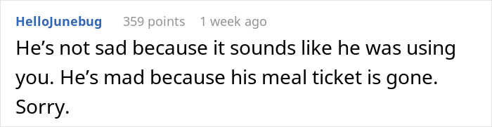 Comment about a guy using excuses to avoid responsibilities and relationships. Comment about a guy using excuses to avoid responsibilities and relationships.
