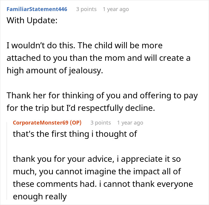 Screenshot of a discussion about a woman refusing to pay her sister fairly for babysitting her newborn. Screenshot of a discussion about a woman refusing to pay her sister fairly for babysitting her newborn.