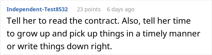 Comment advising prompt retrieval of belongings to avoid items being sold. Comment advising prompt retrieval of belongings to avoid items being sold.