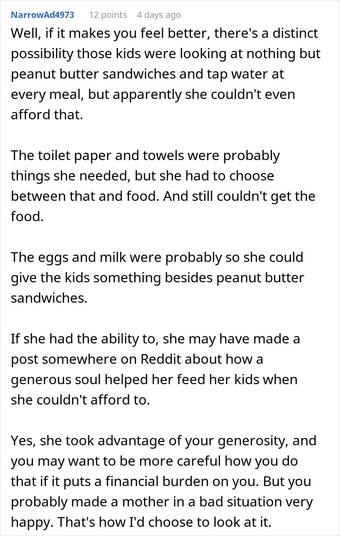 Reddit post discussing how a kind gesture turned into an accidental charity event, highlighting generosity. Reddit post discussing how a kind gesture turned into an accidental charity event, highlighting generosity.
