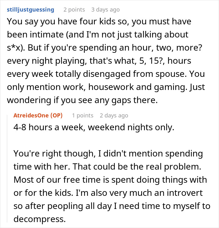 Discussion on gaming habits and relationship dynamics, highlighting gaming's impact on attractiveness perceptions. Discussion on gaming habits and relationship dynamics, highlighting gaming's impact on attractiveness perceptions.