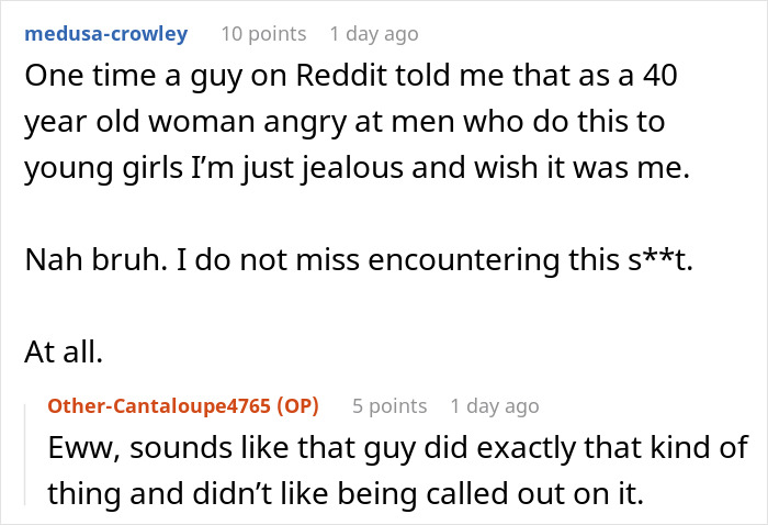 Reddit thread discussing a woman's clever escape from a delusional client. Reddit thread discussing a woman's clever escape from a delusional client.