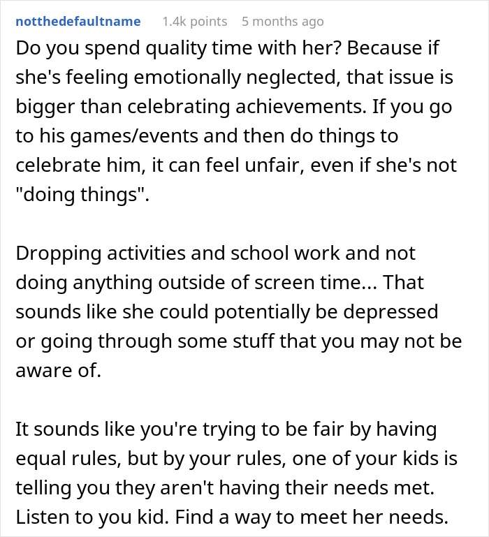 Text response highlighting issues with entitled teen and parent dynamics. Text response highlighting issues with entitled teen and parent dynamics.