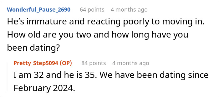 Screenshot of an online conversation where a woman explains her boyfriend deprived her of proper sleep for weeks.