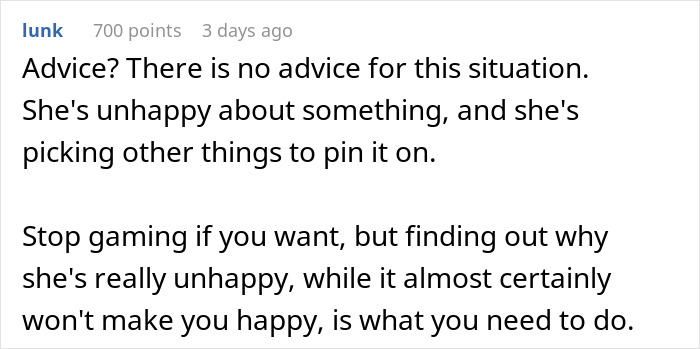 Text from a discussion about video games being seen as juvenile and affecting attractiveness in relationships. Text from a discussion about video games being seen as juvenile and affecting attractiveness in relationships.