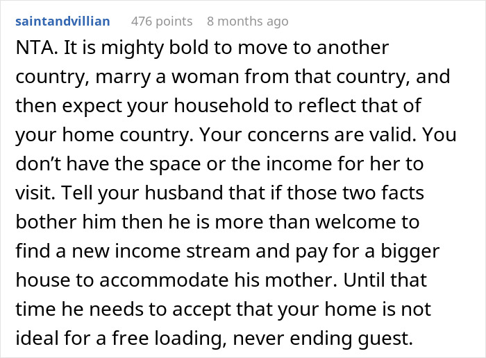“She’s On Vacation At Everyone Else’s Expense”: Woman Wants MIL Gone, Husband Interferes “She’s On Vacation At Everyone Else’s Expense”: Woman Wants MIL Gone, Husband Interferes