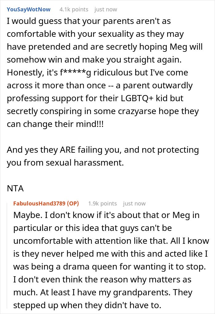 Discussion of parents dismissing harassment as a prank, leading to teen running away. Discussion of parents dismissing harassment as a prank, leading to teen running away.