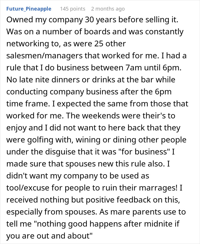 Alt text: Wife learns the truth after husband's late-night drinks with coworker causes trust issues and relationship concerns. Alt text: Wife learns the truth after husband's late-night drinks with coworker causes trust issues and relationship concerns.