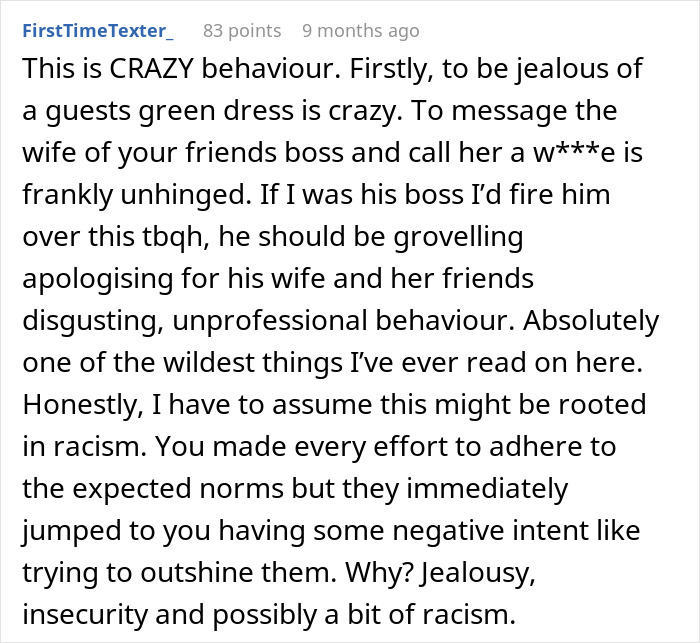 Woman's Green Dress Sparks Major Wedding Controversy, Bride Is Left Fuming Woman's Green Dress Sparks Major Wedding Controversy, Bride Is Left Fuming