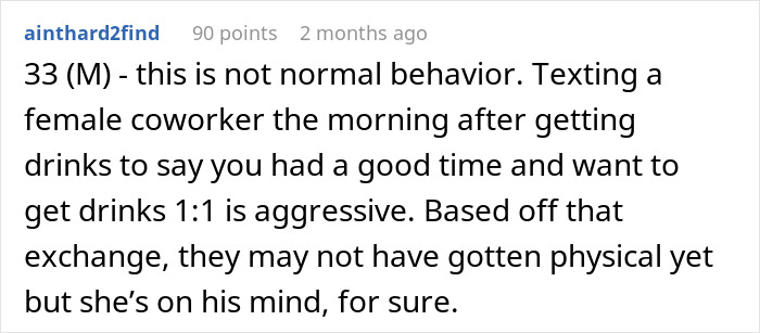 Alt text: Man’s late-night drinks with coworker spark wife’s discovery of the truth after suspicious texts and behavior. Alt text: Man’s late-night drinks with coworker spark wife’s discovery of the truth after suspicious texts and behavior.