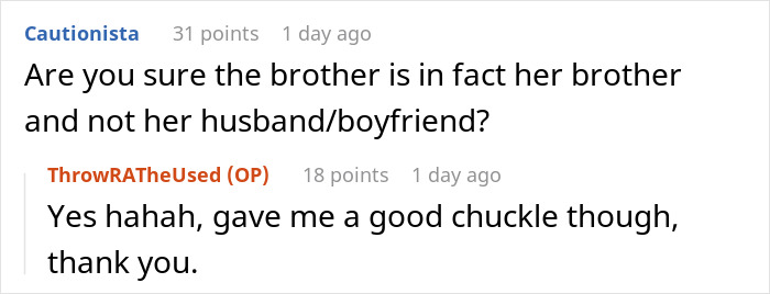 Comment exchange about a long-distance relationship misunderstanding. Comment exchange about a long-distance relationship misunderstanding.