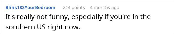 Online comment about jokes regarding birth control, humorously expressing disapproval. Online comment about jokes regarding birth control, humorously expressing disapproval.