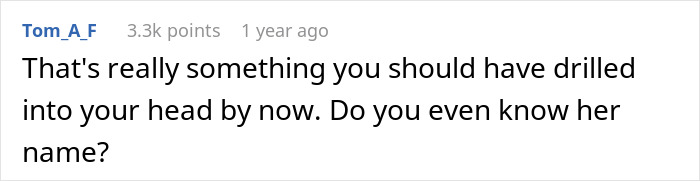 Text response from Tom_A_F about a fiancée reconsidering relationship over a sandwich.