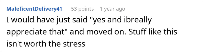 Text comment on a forum about dealing with stress in a situation involving a husband's silent investment claim. Text comment on a forum about dealing with stress in a situation involving a husband's silent investment claim.