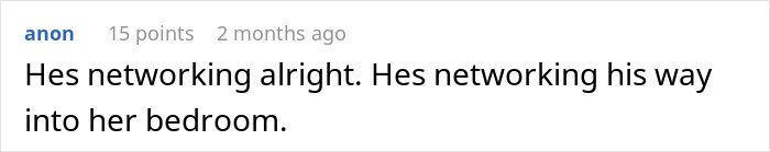 Screenshot of an online comment discussing late-night drinks with a coworker and implications for a wife’s discovery. Screenshot of an online comment discussing late-night drinks with a coworker and implications for a wife’s discovery.