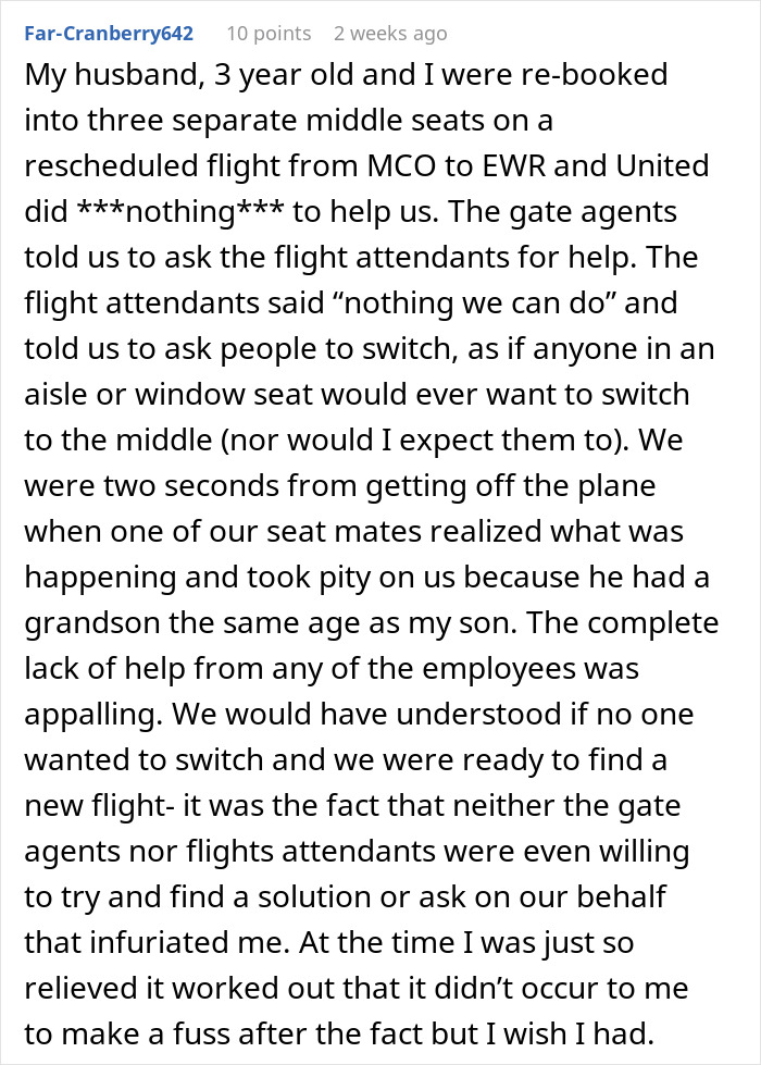 Seating Chaos Splits Family, Dad Battles Airline To Prevent 4YO Sitting Alone Seating Chaos Splits Family, Dad Battles Airline To Prevent 4YO Sitting Alone