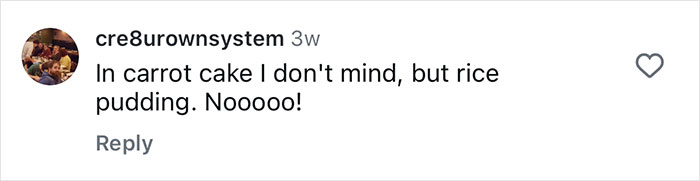 Comment on hidden ingredient in carrot cake debate among Costco shoppers. Comment on hidden ingredient in carrot cake debate among Costco shoppers.