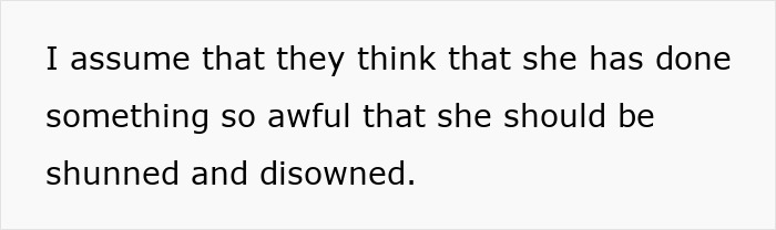 Text about family withholding inheritance, expressing disapproval of alleged actions. Text about family withholding inheritance, expressing disapproval of alleged actions.