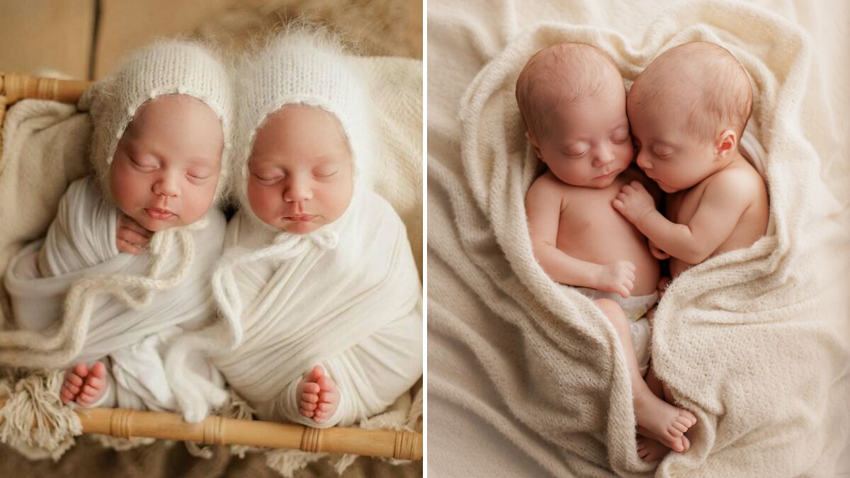 I’ve Photographed Many Beautiful Newborns, But These Precious Twins Truly Stole My Heart (12 Pics)