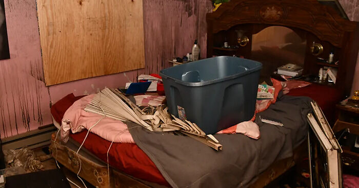 Disturbing Photos Emerge Of Horror House Where “Evil” Mom Held Stepson Captive For 20 Years
