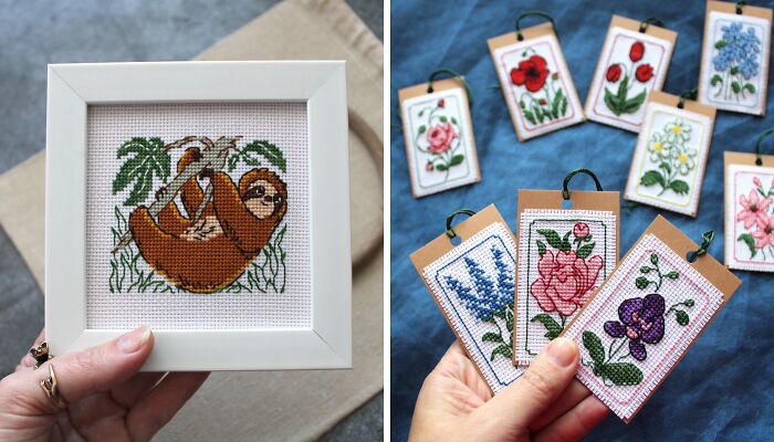 Cross-Stitching Is A Hobby Of Mine That Became My Favorite Job (40 Pics)