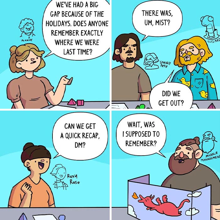 20 Epic Comics That Blend Fantasy Gaming And Everyday Humor By Ché Crawford (New Pics)