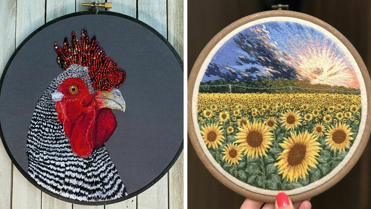 30 Embroidery Works That Might Make You Pick Up Embroidery Too