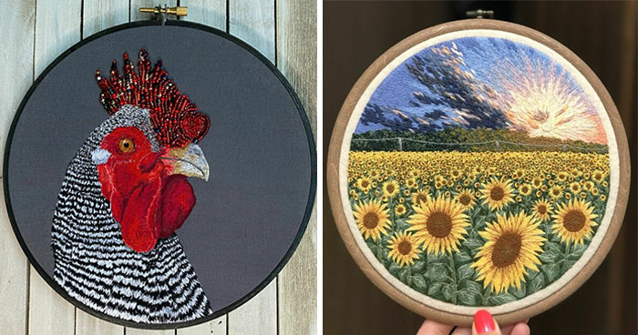 30 Embroidery Works That Might Make You Pick Up Embroidery Too