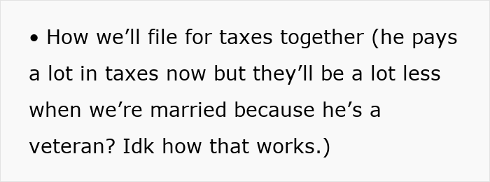 Text from a delusional client about tax details and marriage plans. Text from a delusional client about tax details and marriage plans.