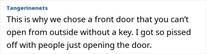 Text conversation about delivery company issues with front door security. Text conversation about delivery company issues with front door security.