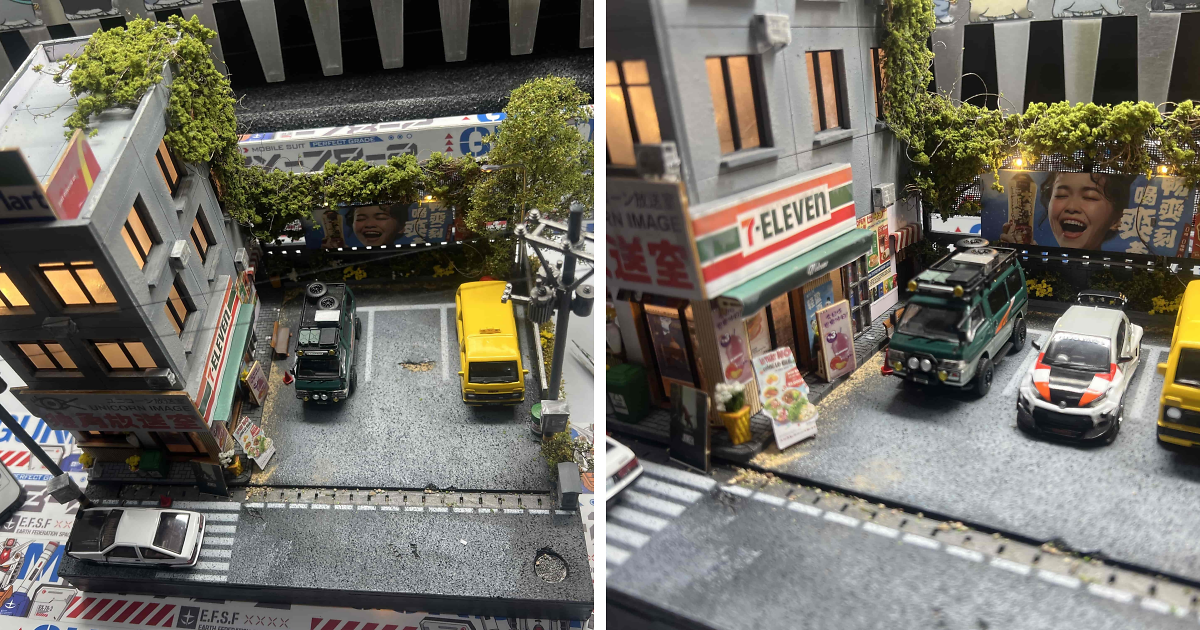 I Spent 15 Hours Building This Japanese Diorama, And It Was