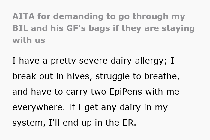 Woman Gets Banned From BF&rsquo;s Brother&rsquo;s House After Breaking Their Rule And Sending His Wife To ER