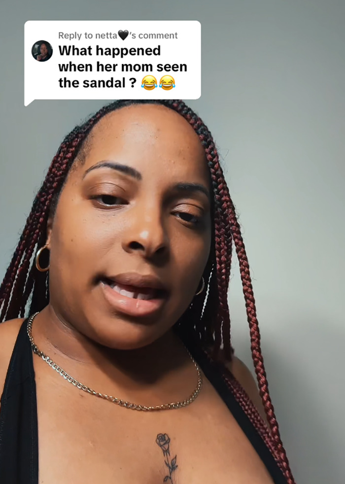 Woman discussing an incident involving a passenger, a child, and a fork during a flight. Woman discussing an incident involving a passenger, a child, and a fork during a flight.