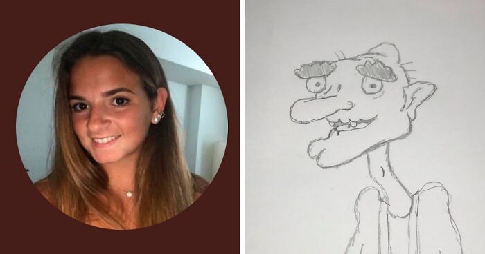 This Artist Roasts Profile Pics With Hilarious And Unflattering Cartoons (28 Pics)