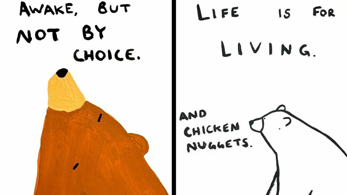 44 Hilariously Offbeat Animal Sketches By Billy Murphy