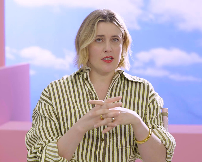 Person in striped shirt discussing "Narnia" reboot gender swap rumors. Person in striped shirt discussing "Narnia" reboot gender swap rumors.