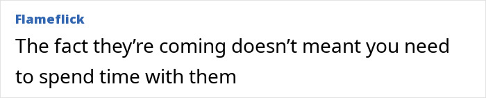 Text advice on not spending time with unwanted guests during a family vacation. Text advice on not spending time with unwanted guests during a family vacation.